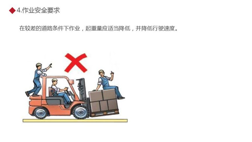 叉车作业岗位安全操作规程(范例)4558