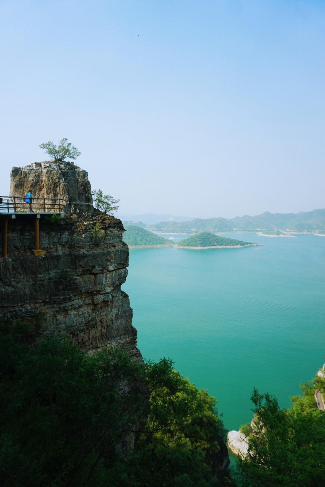 易水湖农家院航拍,易水湖风景区住宿,易水湖景区旅游