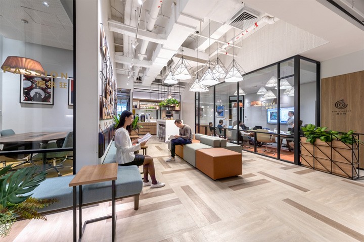 上海联合办公空间_联合办公wework模式_上海陆家嘴联合办公