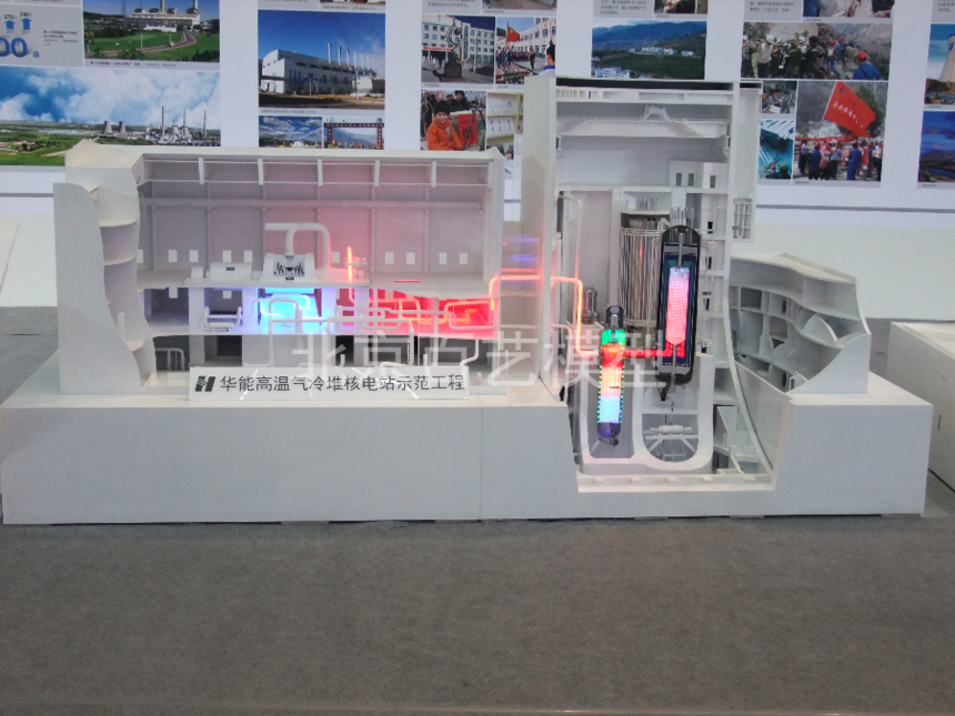  Model of Huaneng high temperature gas cooled reactor