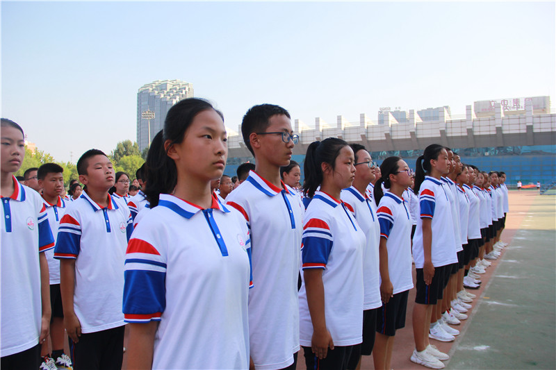 少年筑梦负壮志 青春奋进自此时——记河北保定外国语学校2019级新生