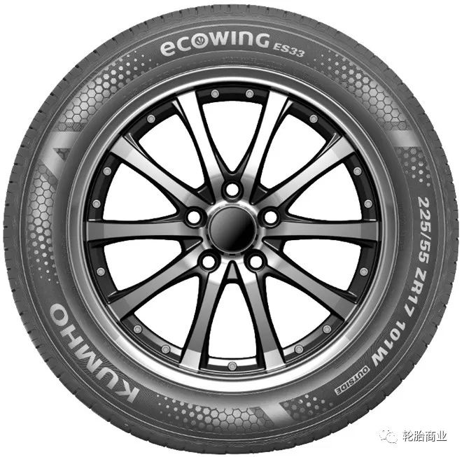 锦湖轮胎ecowing es33摘得2019中国设计红星奖