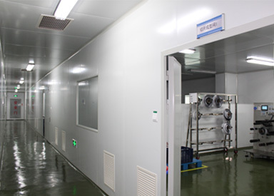 GMP生产车间一角