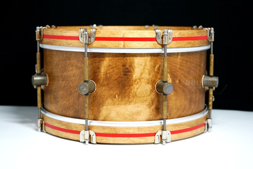 af军鼓实木单板a&f军鼓14x6.5威士忌whisky maple美国club乡村风格