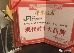 連續3年的十大品牌