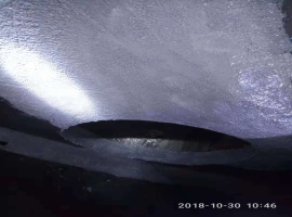 大唐電廠(chǎng)耐磨涂層施工后效果