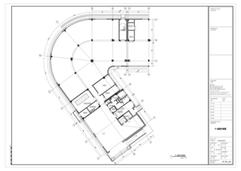 某辦公空間施工圖案例