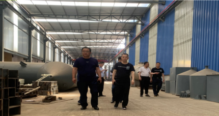康源油脂一行來我司蒞臨考察