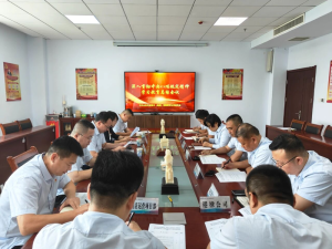 海豐集團黨委召開深入貫徹中央八項規定精神學習教育總結會議