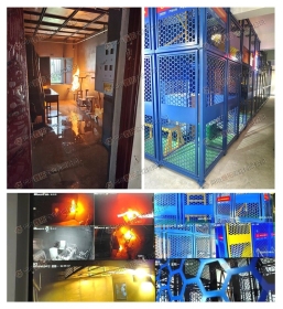 完美的室内烟热和真火项目顺利交付