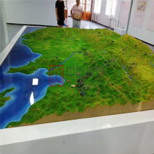 華北地形地貌模型