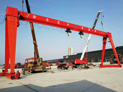 龙门吊安装现场