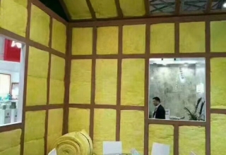 玻璃棉施工實(shí)拍