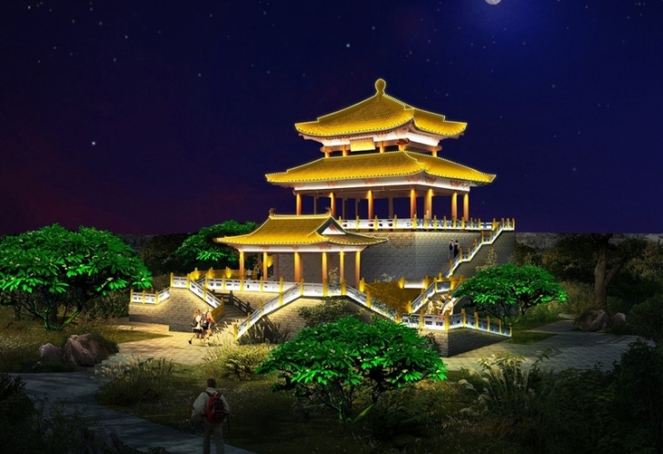 LED洗墻燈案例