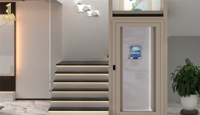 浙江省溫州市安裝案例-家用別墅電梯