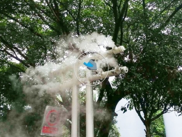 重慶武隆垃圾站超聲波微霧除臭項目