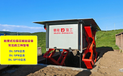 地埋式垃圾壓縮站設備型號有哪些?
