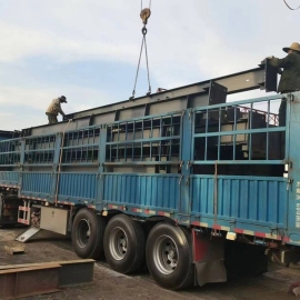 二手鋼結構發貨現場