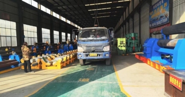 16×2500卷板機(jī)發(fā)往新鄉(xiāng)誠德能源