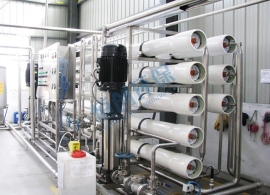 湖北某飲料公司35T/H純水反滲透設備