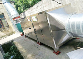 绍兴沃尔特风机有限公司喷漆废气处理设备