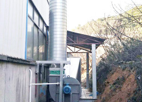 浙江吉祥传动设备有限公司喷漆废气处理设备