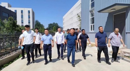 河北交投綠色建材公司蒞臨紅正公司參觀(guān)考察