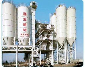 河北時(shí)產(chǎn)80噸智能型預(yù)拌砂漿生產(chǎn)線(xiàn)