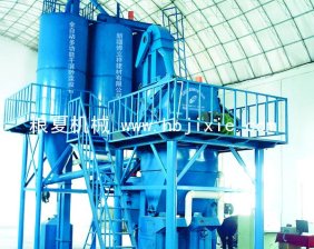 新疆智能型10-15Th干粉砂漿成套設(shè)備