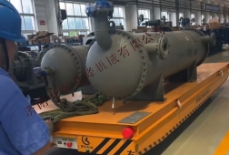 煙臺(tái)某水利工程定制4臺(tái)8*3米無軌電動(dòng)平