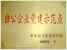 非公企業(yè)建黨示范