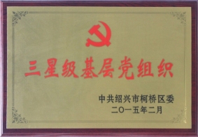 2015年度三星級基層黨組織