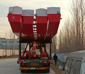 單梁起重機發貨現場