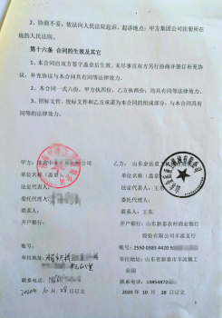合同案例