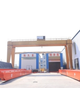 拋丸室、噴漆房