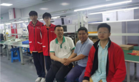 火炬科校科創團隊赴中山市杰瑞光纖通訊有限