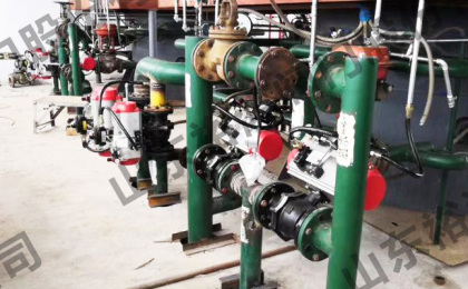 山東一諾威新材料股份有限公司氣動(dòng)控制閥項(xiàng)目現(xiàn)場(chǎng)