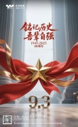 紀念中國人民抗日戰爭暨世界反法西斯戰爭勝利80周年!