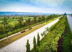 寶雞市渭河沿岸河堤工程
