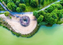 漢中濕地公園觀景步道及觀景臺
