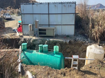 浙江舟山海島生活廢水處理項目