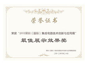 某某荣誉二等奖