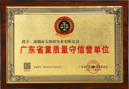 质量守信誉单位