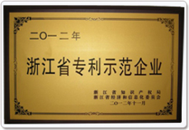 浙江省專(zhuān)利示范企業(yè)