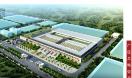 新華印刷廠區鳥瞰圖