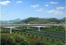 通嶺大道橋梁工程效果圖