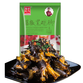 鹽幫年代藤椒黑雞腳250g