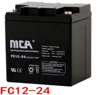 MCA蓄电池FC12-24