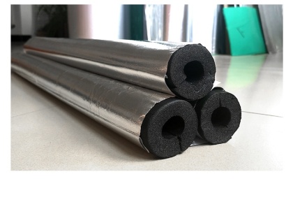 水管保温管套开口橡塑海绵太阳能铝箔消防管道加厚防冻阻燃保温棉