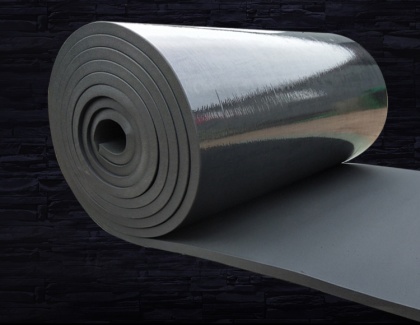 棉隔热橡塑板海绵背胶自粘阻燃防水耐高温墙体隔音保温棉-(厂家批发